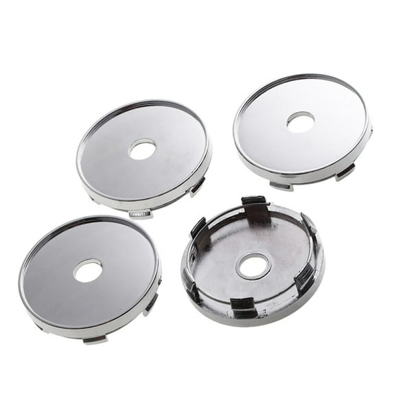 Kenally 4 Uds. Tapacubos universales para centro de rueda de coche, tapacubos para cubo Central, accesorios de cubierta antipolvo para llanta Vehículos, repuestos y accesorios Mis Plata