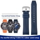 thumbnail image 2 of Correa de caucho con extremo curvo para Tissot Starfish T120.417 T120.407 T120.417.437, pulsera para hombre, resistente al agua, 22 mm, 21 mm, correa de reloj deportiva, 2 of 5