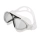 thumbnail image 1 of Gafas de natación con montura cómoda y lentes grandes antivaho (transparentes y negras), 1 of 4