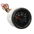 thumbnail image 4 of Medidor De Temperatura del Agua De 52MM, 40 A 120 °C, Medidor De Temperatura del Agua con Puntero DC9 A 32V con Retroiluminación para Vehículos Recreativos, Yates, Barcos De Pesca(Negro), 4 of 5