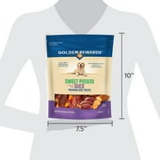 Golden Rewards Sweet Potato Wrapped with Duck Premium Treats for Dogs, 16 oz Bag
