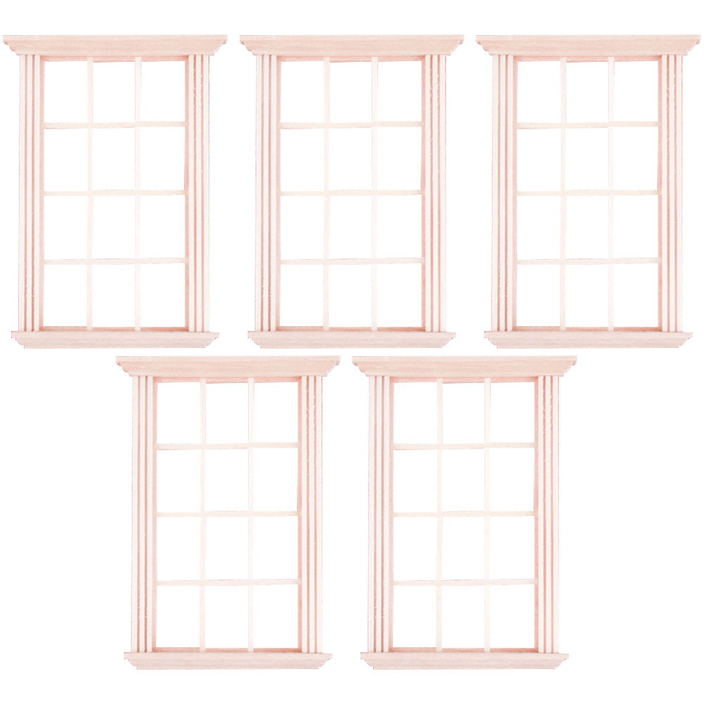 Doll House Door, Dollhouse Front Door Dollhouse Windows 1:12 Scale...