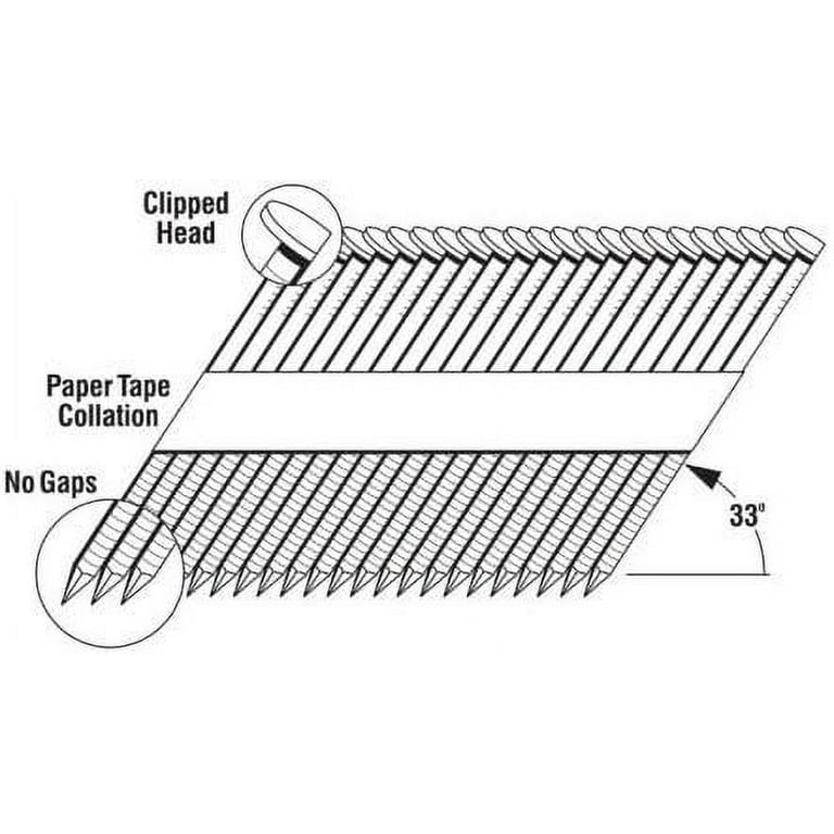 Grip-Rite 3-Inch Galvanized Framing Nails, Vinyl Coated Grip-Rite 3-Inch Galvanized Framing Nails, Vinyl Coated