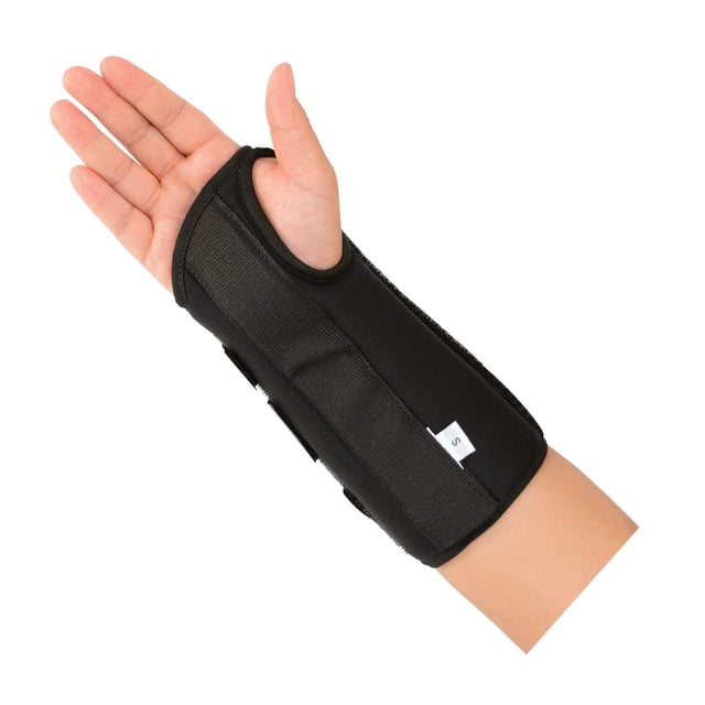Sammons Preston 77236 R-Soft Stabilization Splint and Immobilizer for Healing and Recovery of the Hand, Arm, and Wrist, 8", Left, Large
