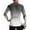 Gray, variant on Mens Cycling Jersey Cycling Shirt Long Sleeve Bike Riding Shirt, Racing Matrix Grid Sportswear with 3 Rear Pockets, Moisture Wicking, Breathable Quick Dry Biking Shirt