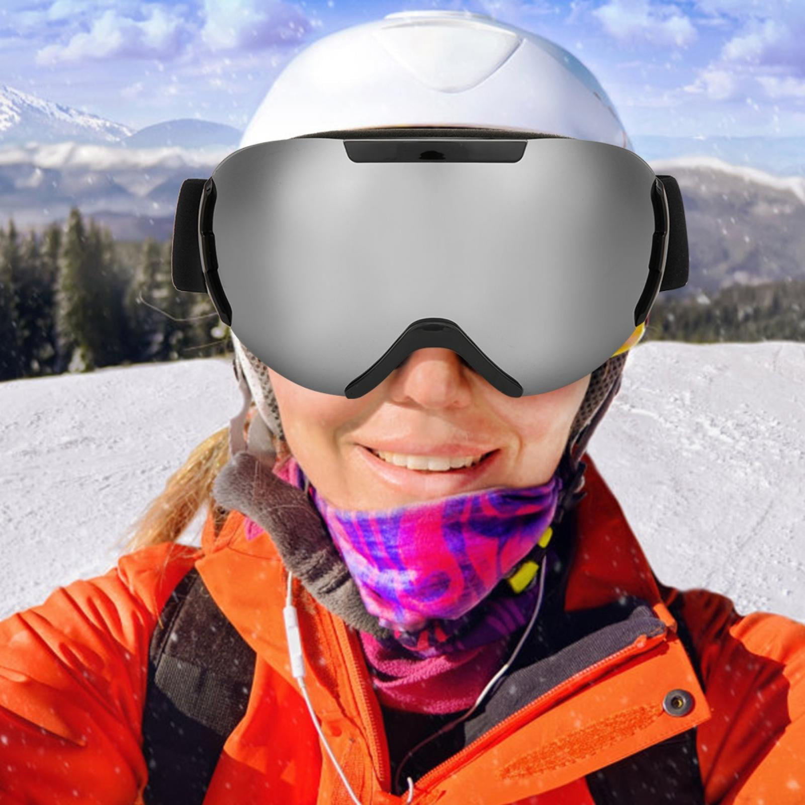 Haofy Eye Protection Glasses,Outdoor Men Women Ski Protection Glasses Anti-fog  Anti-wind Skiing Snow Snowboard Goggles,Ski Glasses - Walmart.com