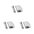 thumbnail image 2 of Maytalsory Electric Guitar Fixed Bridge Steel Iron Chrome Color Tailpiece Cover Saddle Kit Repair Tool Professionals Beginners Parts 3Set, 2 of 6