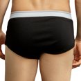 thumbnail image 4 of 12 Pack Men's Briefs 100% Cotton Tag-Free Classics Elastic Waist Moisture Wicking Tagless Underwear S-XL Regular Big & Tall&nbsp; Soft Breathable Menswear, 4 of 4