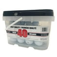 thumbnail image 1 of Balles de Golf Recyclées variées blanche, paquet de 40, par Mulligan, 1 of 2