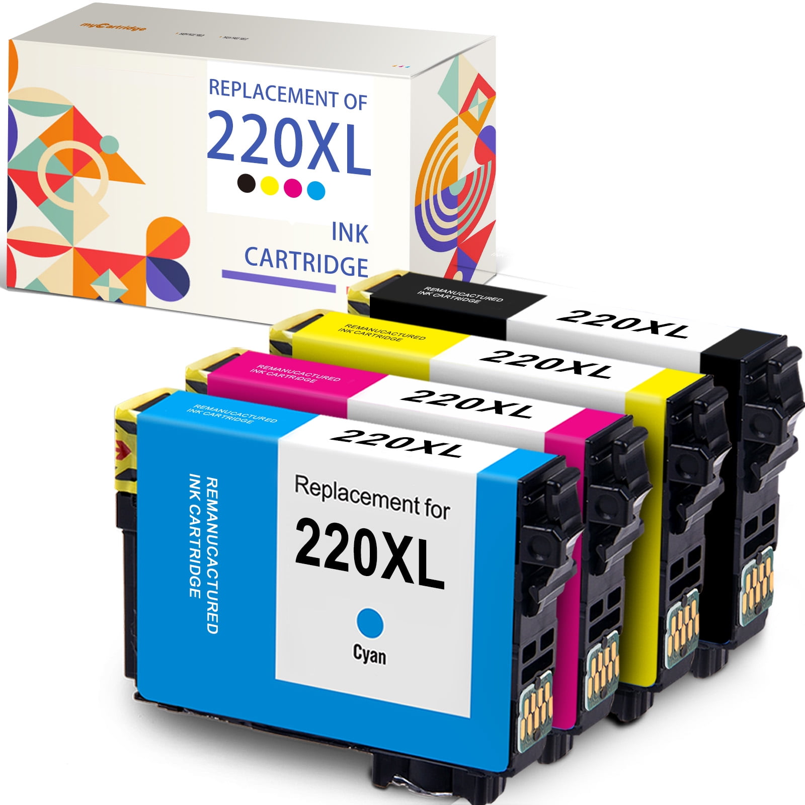 220XL Ink Cartridge for Epson 220XL 220 XL Ink Cartridges for Epson WF