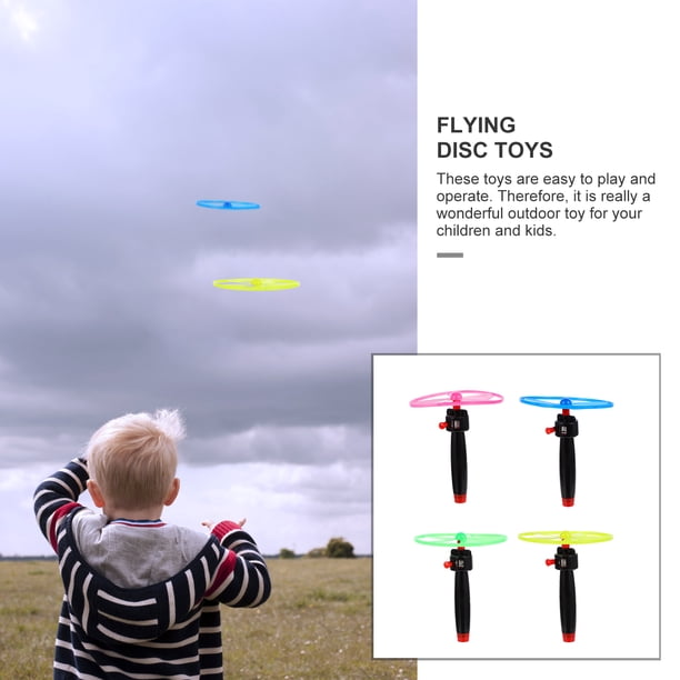 Sets Flying Saucer Helicopter UFO Creative Outdoor Toys (Random