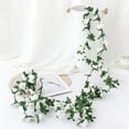 thumbnail image 6 of Luoshdecor Flower Garland Artificial Rose Vines Fake Spring Floral Garland for Flower Wall Backdrop Wedding Mothers Day Decoration, 6 of 6