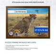 thumbnail image 2 of ArtToFrames 27.57x19.68 Inch - 70x50 CM Multi Puzzle Frame for 1000 piece Puzzles.1.50 Inch Custom Wood Puzzle Frames, Gold Panel - Comes with Economy Acrylic, 2 of 6