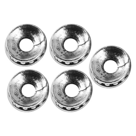 FRCOLOR 100 Pcs DIY Pendant Bra Chain Jewelry for Women Bead Kits Necklace Charms Bulk Silver