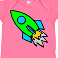 thumbnail image 4 of Inktastic Cute Green Rocket Boys or Girls Baby Bodysuit, 4 of 5