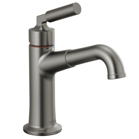 Delta 548Lf-Mpu Bowery 1.2 GPM Single Hole Bathroom Faucet - Stainless Steel