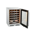 thumbnail image 6 of Landmark Collection Wine Coolers 44 Bottle Capacity Single Stainless Steel Door Beverage Refrigerators, Stainless, 6 of 7