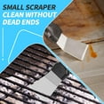KNEVITBVD Griddle Grill Flat Top Scraper with Handle for Blackstone