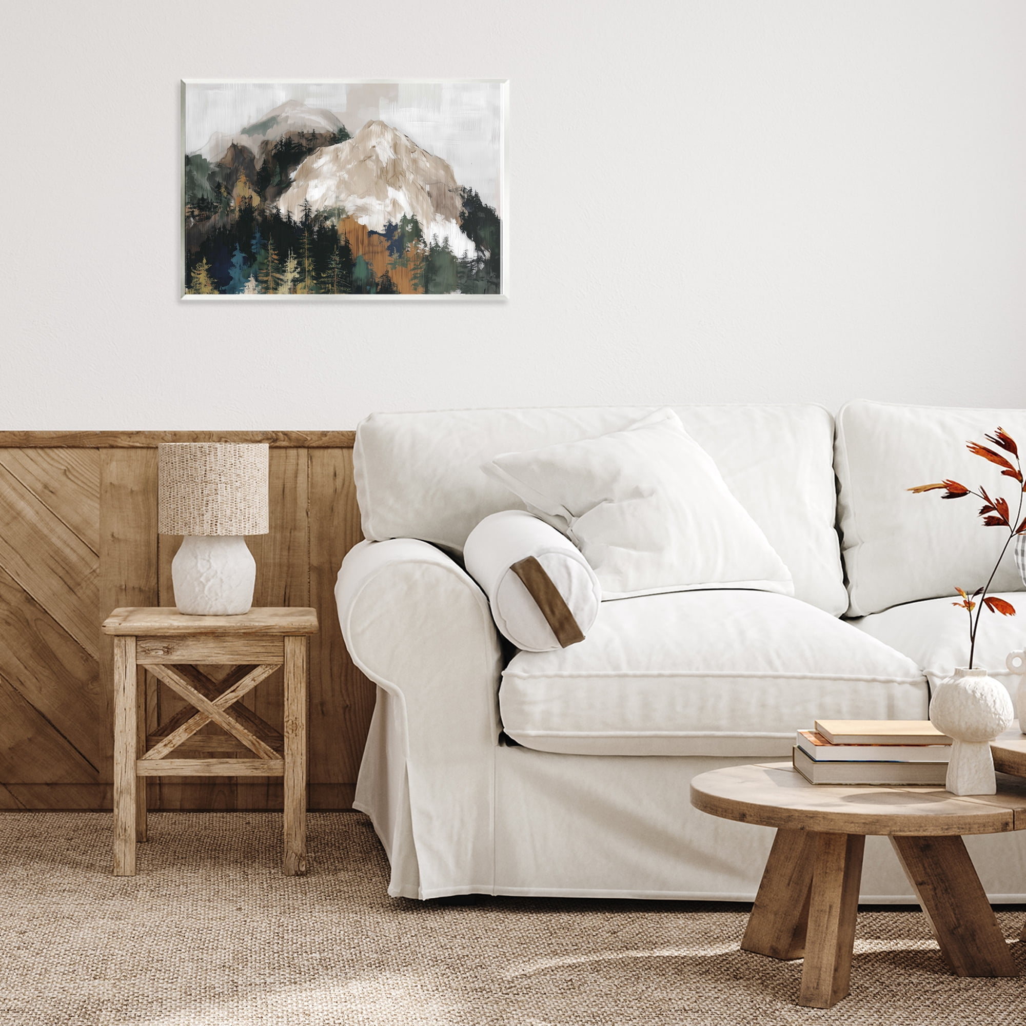 Stupell Industries Rugged Mountain Peaks Wall Plaque Art, design by Chromatic Storm Studio