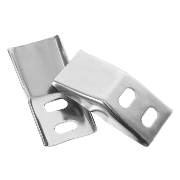 OUNONA 2-Pack Metal Urinal Hanging Brackets for Bathroom, Universal Fit with Easy Installation Hardware