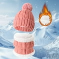 thumbnail image 1 of Women's Winter Warm Hat And Neck With Thick Velvet For Cold And Cycling, 1 of 5