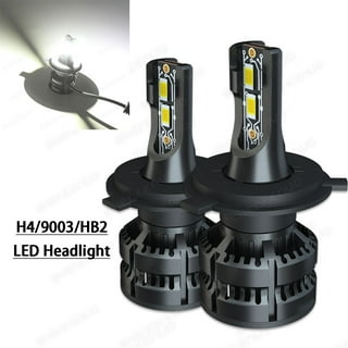 KaiDengZhe H4 - Foco LED H4 para faros delanteros de motocicleta, HB2 9003,  con proyector HD, 25