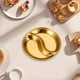 thumbnail image 1 of Ganfancp Dividido Snack Barbacoa Dipping Dish Platos de Acero Inoxidable Plato de Acero Inoxidable Plato de Soja Dipping Bowls Plato Apilable Almacenamiento Liquidación Plato para Mojar*1, 1 of 5