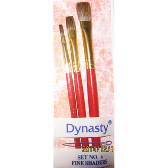 Dynasty Brush Fine Shader&44; 3 Set de Brosses