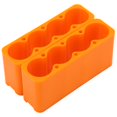 thumbnail image 1 of Lot de 2 pinces de fixation réglables en plastique pour batteries 18650, pour soudage par points (4 sections), 1 of 4