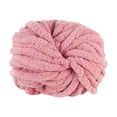 thumbnail image 1 of Hilo de chenilla grueso para tejer a mano, suave, para decoración del hogar, macramé Piel rosada, 1 of 9