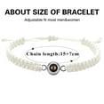 Jewelry Bracelet White Woven Bracelet Bracelets For Women Men