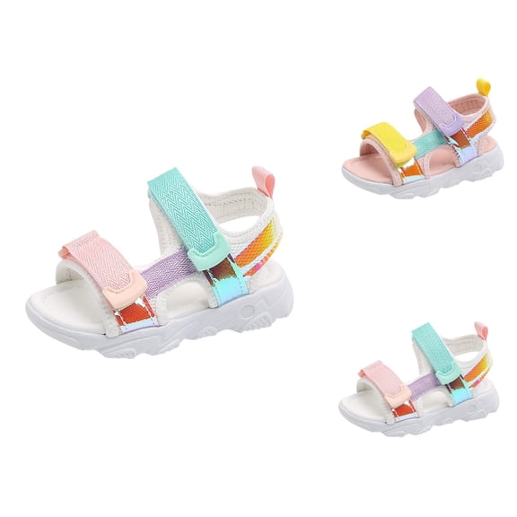 Girls Sandals and Beach Slides for Girls Kids Shoes and Sneakers Lace Fashion Non- Breathable Boots