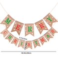 thumbnail image 3 of Ganfancp Decoraciones de Navidad Tirar de Las Banderas de Navidad Fiestas Decorar Pancartas Colgar Bunting Rebajas Hoy Liquidación 2*Laqqi, 3 of 6