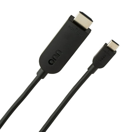 onn 6’ USB-C to HDMI Cable