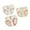 Beige, variant on Krdevn Girls Sweet Cartoon Printed Triangle Panties, 3-Pack Comfort Cotton Soft Briefs for 2-14Y Kids