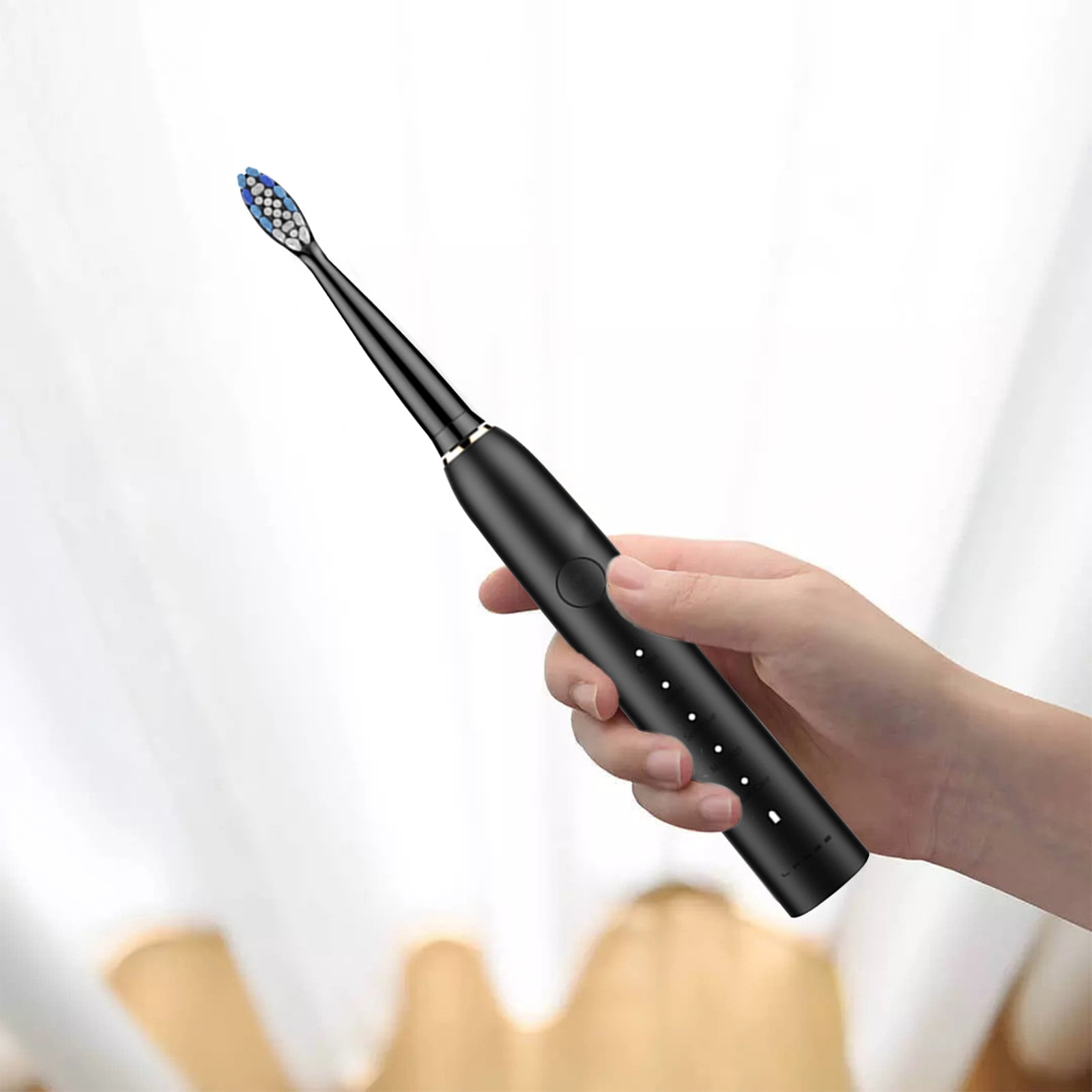 Dengmore Electric Toothbrush With 2 Brush Heads 5 Modes Electric Toothbrush For Adults Travel Rechargeable Power Toothbrush With Timer