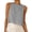 Black, variant on Summer Tops for Women Striped Sleeveless Shirt Round Neck Casual Comfy Beach Vacation Party Basic Tank Top, Yellow L