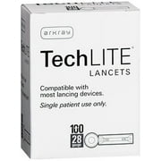 ARKRAY USA TechLITE Lancets 28 Gauge - 100 Count