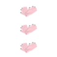 thumbnail image 1 of sweethay 1 par de guantes de invierno para mujer, tejido artesanal, cubierta de mano, guantes de punto con Color sólido para exteriores, rosa Rosa claro 3Conjunto, 1 of 6