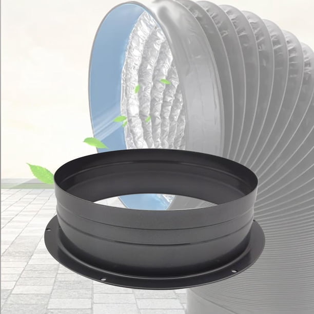 Ventilación de conductos planos, kit de conductos de ventilación de doble codo, 4.331 in 7.874 in, material ABS, conducto de ventilación, con una variedad de accesorios de instalación, conexión de Ventilación de conductos planos, kit de conductos de ventilación de doble codo, 4.331 in 7.874 in, material ABS, conducto de ventilación, con una variedad de accesorios de instalación, conexión de