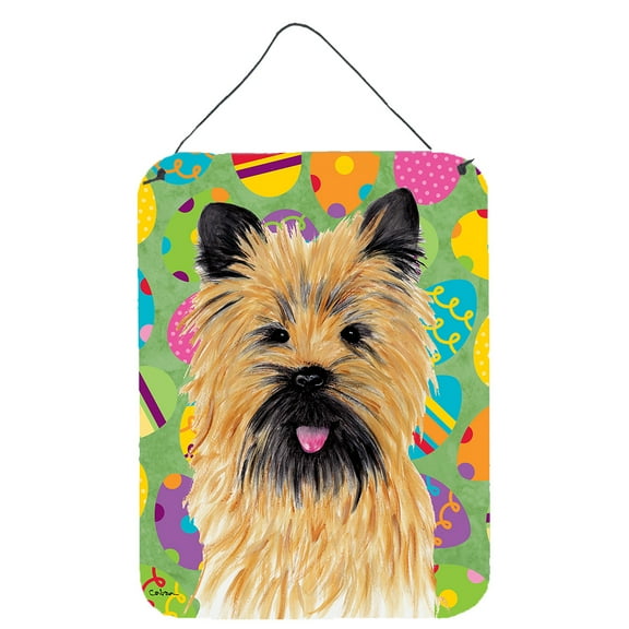 Cairn Terrier Easter Eggtravaganza Wall or Door Hanging Prints