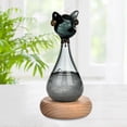 thumbnail image 2 of jifeng Creative Windstorm Glass Weather Predictor Figurines Weather Decorations Weather Black, 2 of 7