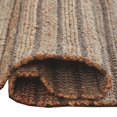 thumbnail image 2 of Benjara BM233209 84 x 60 in. Jute Rug with Stripe Design, Beige, 2 of 5