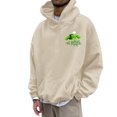 thumbnail image 5 of JHLZHS Sweat à Capuche Homme Polaire Automne et Hiver Mode Décontractée Imprimé Stpatrick Manches Longues Sweat à Capuche Mode Hip Hop Sweat-Shirts Homme Dessin Animé, 5 of 5