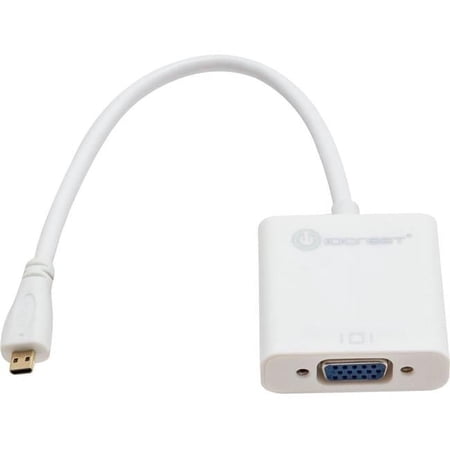 Micro HDMI to VGA Cable Adapter  White price history on PriceWatchPro