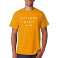 thumbnail image 3 of Title: Stranger Letter Print Plus Size T Shirt White Short Sleeve Things Friends Dont Lie Printing Tees Feme Summe Tops, 3 of 5