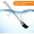 thumbnail image 4 of Basting Brush,Barbecue Basting Brushes, Silicone Heat Resistant Pastry Brushes with Premium Stainless Steel Handle for BBQ Grill Baking Kitchen 30cm, 4 of 5
