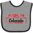thumbnail image 3 of Inktastic Made in Colorado stamp Boys or Girls Baby Bib, 3 of 4