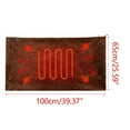 thumbnail image 3 of BSJJY Soft Heated Blanket USB Electric Blanket, Heating Blanket Electric Heated Throw Blanket Warm Shoulder Back Leg Heat Blanket Heated Lap Blanket for Travel Office Home Best Gifts (Grey), 3 of 6