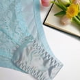 thumbnail image 5 of Warop Women's Triangle Panties, Fashionable Solid Color with Sexy Lace and Breathable Mesh, Seductive and Comfortable for Intimate Moments and Daily Use, 5 of 5